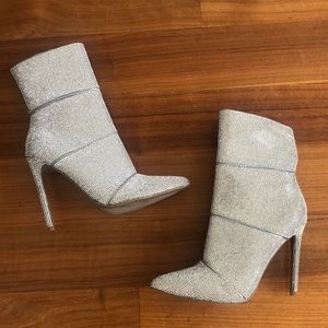 Rhinestone Booties - Steve Madden
